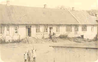 Bagsiden af Egtvedgård